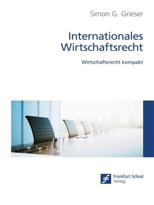 cover image of Internationales Wirtschaftsrecht
